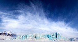 Arctic Glacier and Sky