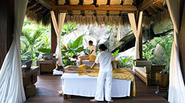 Maia Indoor/Outdoor Spa in the Seychelles