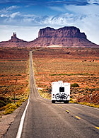 The Road to Monument Valley