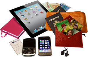 Must Haves--Passports, local currency, iPad