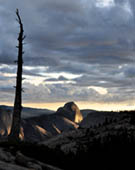 Last Light on Half Dome by Doug Croft